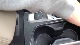 2019 Subaru Ascent Center Console Panel Removal