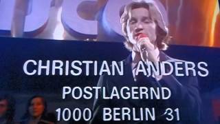 Christian Anders  - der letzte Tanz
