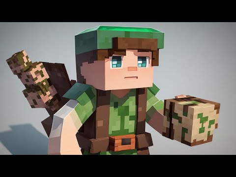 AIvocalcharacters - Minecraft Villager sings mao zedong propaganda music Red Sun in the Sky (AI cover)