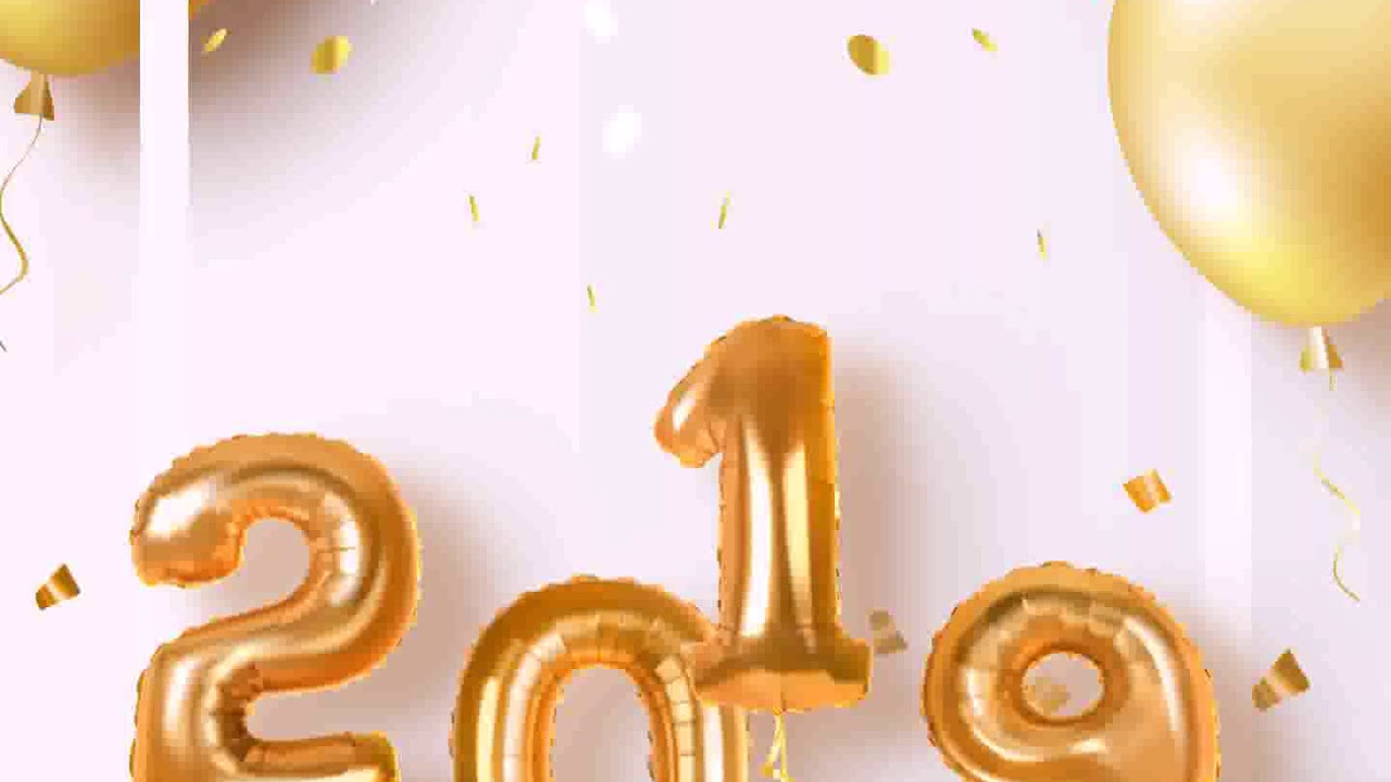 2019 Gold Balloons