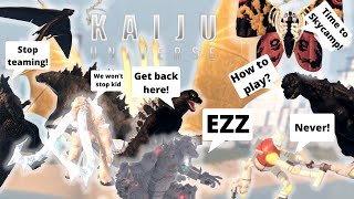 Types of Kaiju Universe Players! | Kaiju Universe | On Roblox