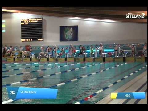 Serie 1 dei 50 Stile Libero  Assoluti Maschi Master - Campionati Regionali Masters 2014 di Veneto e