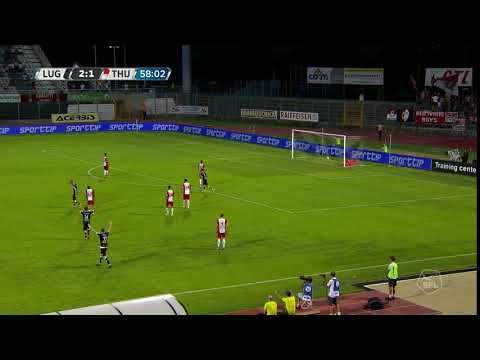 Sporttip: Tor des Monats – Abstimmung August 2017 Tor 2 - ALEXANDER GERNDT (FC Lugano)