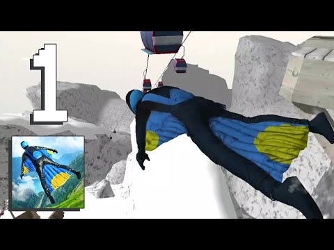 Base Jump Wing Suit Flying by BoomBit - Gameplay Walkthrough [Android, iOS Game]