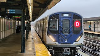 NYC Subway: R211A D Train to Coney Island (Rerouted B)