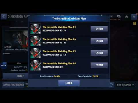 Doctor strange level 35 Vs Ultron level 45-59