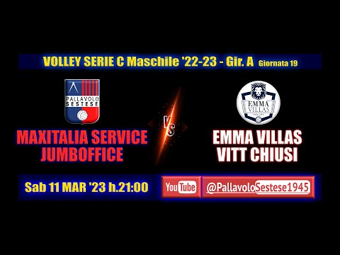 Volley [C] MAXITALIA SERVICE JUMBOFFICE - Emma Villas Vitt Chiusi