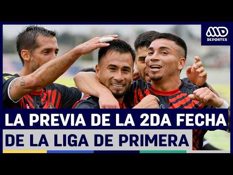 MegaDeportes | La previa de la segunda fecha de la Liga de Primera - Tabilo y Barrios los singlistas