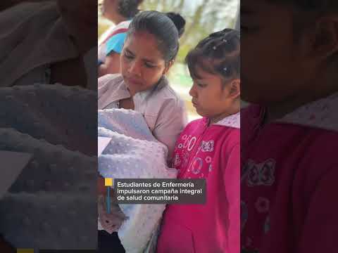 ESTUDIANTES DE ENFERMERÍA DESARROLLARON CAMPAÑA DE SALUD INTEGRAL