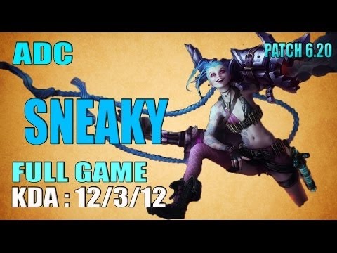 C9 Sneaky Jinx vs Ezreal | ADC NA SoloQ - Full Game
