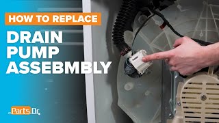 Washer Not Draining? Replace Drain Pump Assembly on your Whirlpool Maytag Amana Washer W11399437