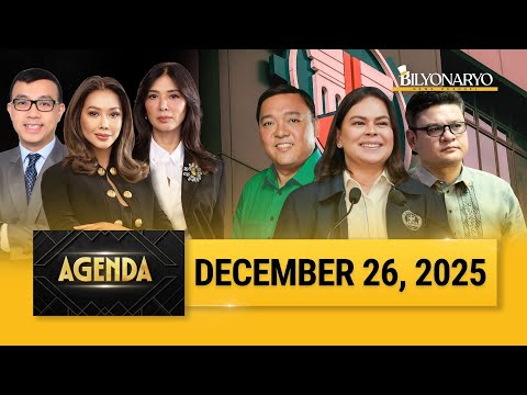 Agenda | December 26, 2025