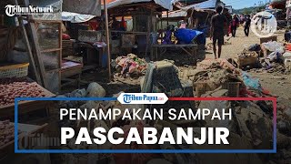 Download lagu Penampakan Sampah yang Berserakan Pascabanjir di Pasar Youtefa Abepura Kota Jayapura mp3