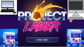 How To Unlock The 8-Bit "Project Laser" Secret Brawl Stars Minigame! | Playing 8-Bit Mini Game On PC