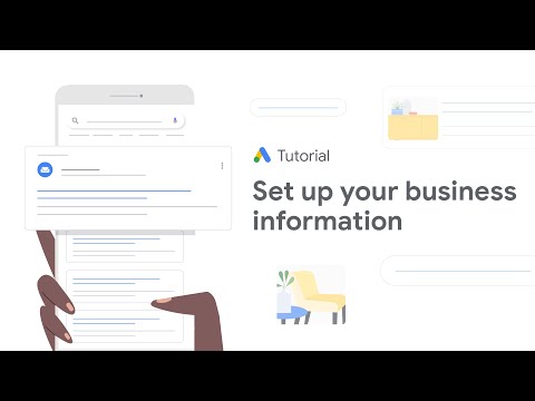Google Ads Tutorials: How to set up Business Information (Business Name and Logo)