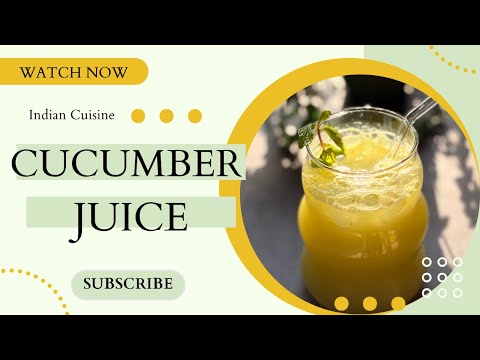 CUCUMBER 🥒 JUICE | IFTAR DRINK RECIPE | DRINK FOR GLOWING SKIN | HEALTHY DRINK RECIPE | #cucumber