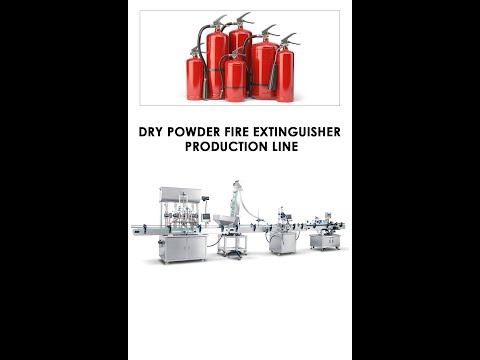 , title : 'ZONESUN Dry Powder Fire Extinguisher Packaging Production Line Can be Customized'