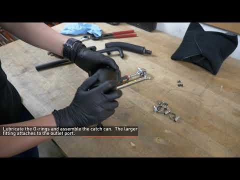 2018+ Kia Stinger GT Baffled Oil Catch Can Installation Guide by Mishimoto