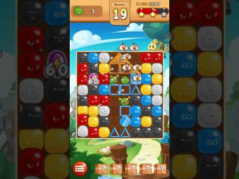 Angry Birds Blast Level 8 No Boosters
