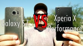 SONY Xperia X Performance vs Samsung Galaxy S7: Ouch...