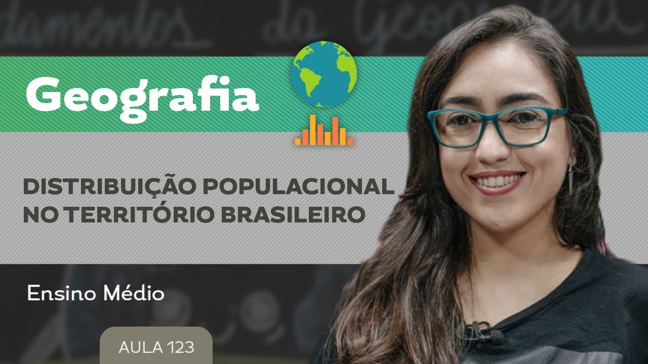 Distribuição populacional no território brasileiro​ - Geografia - Ensino Médio