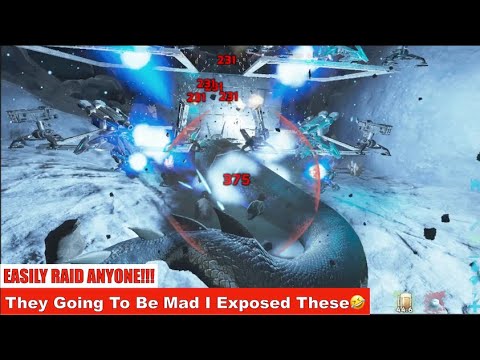 Top10 SOLO Meta's For Raiding In ARK 🦖