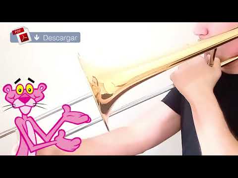 LA PANTERA ROSA - THE PINK PANTHER THEME (TROMBÓN) PARTITURA