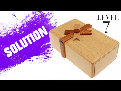 Secret Opening Box 3 from Puzzle Master - Solution