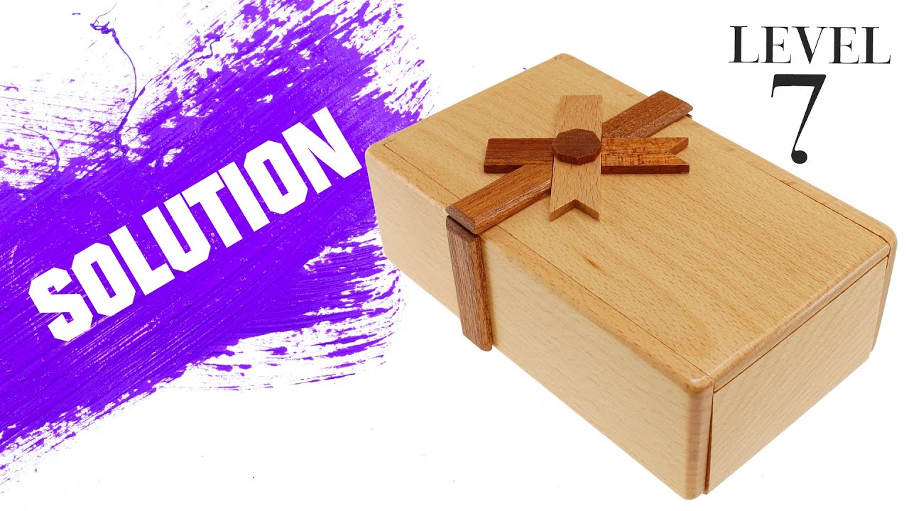 Secret Opening Box 3 from Puzzle Master – Solution