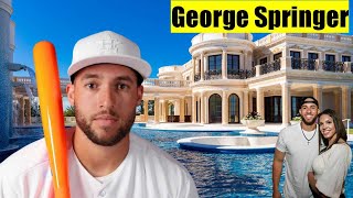 Meet George Springer’s Wife, 2 Kids, Family, Lifestyle & Net Worth | MLB Star’s Real Life Story
