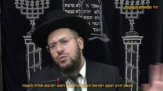 חפץ חיים שמירת הלשון  הגאון הרב יעקב ישראל הכהן שליט"א (דר וסוחרת - הלוויין של מרן) - התמונה מוצגת ישירות מתוך אתר האינטרנט יוטיוב. זכויות היוצרים בתמונה שייכות ליוצרה. קישור קרדיט למקור התוכן נמצא בתוך דף הסרטון