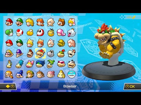 What if you play Mario Kart with Bowser on a Toilet? (4K)