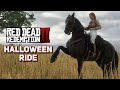 RIDING OUR HORSES ON A HALLOWEEN CROSS COUNTRY COURSE Red Dead Redemption 2 Roleplay Pinehaven