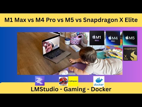 M1 Max vs M4 Pro vs M5 vs Snapdragon X Elite - What laptop to buy in 2025  - #apple vs #windows