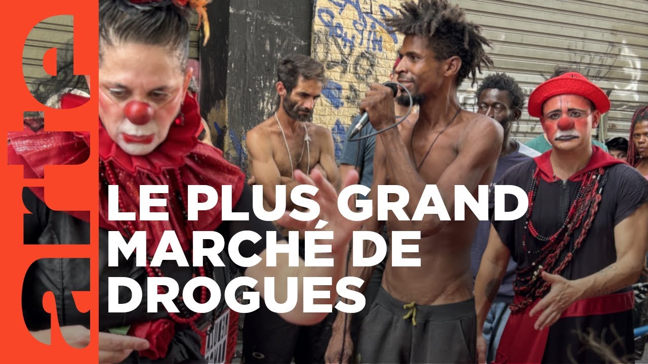 Brésil : le clown de Cracolandia | ARTE Reportage