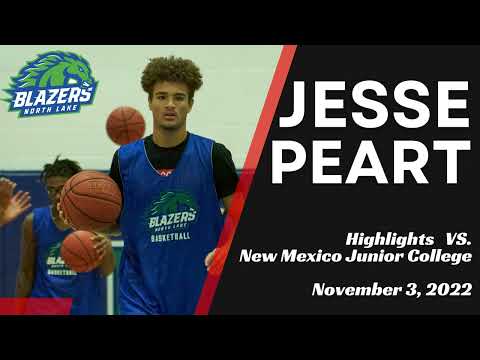 Jesse Peart Highlights vs. New Mexico Junior College 11/3/2022