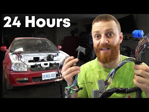 Wiring My Car In 24 Hours!