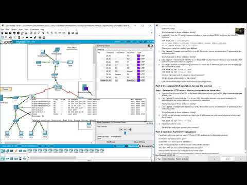 6.2.7 Packet Tracer - Investigate NAT Operation
