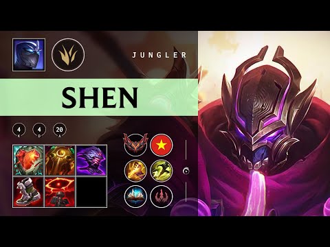 Shen Jungle vs Vi - VN Grandmaster Patch 25.23