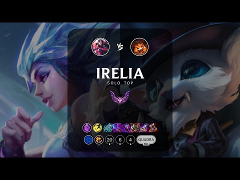 Irelia Top vs Gnar - EUW Master Patch 12.23