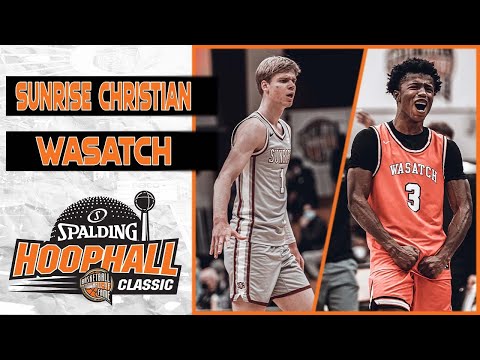 Sunrise Christian (KS) vs Wasatch (UT) - 2022 Hoophall Classic - ESPN Broadcast Highlights