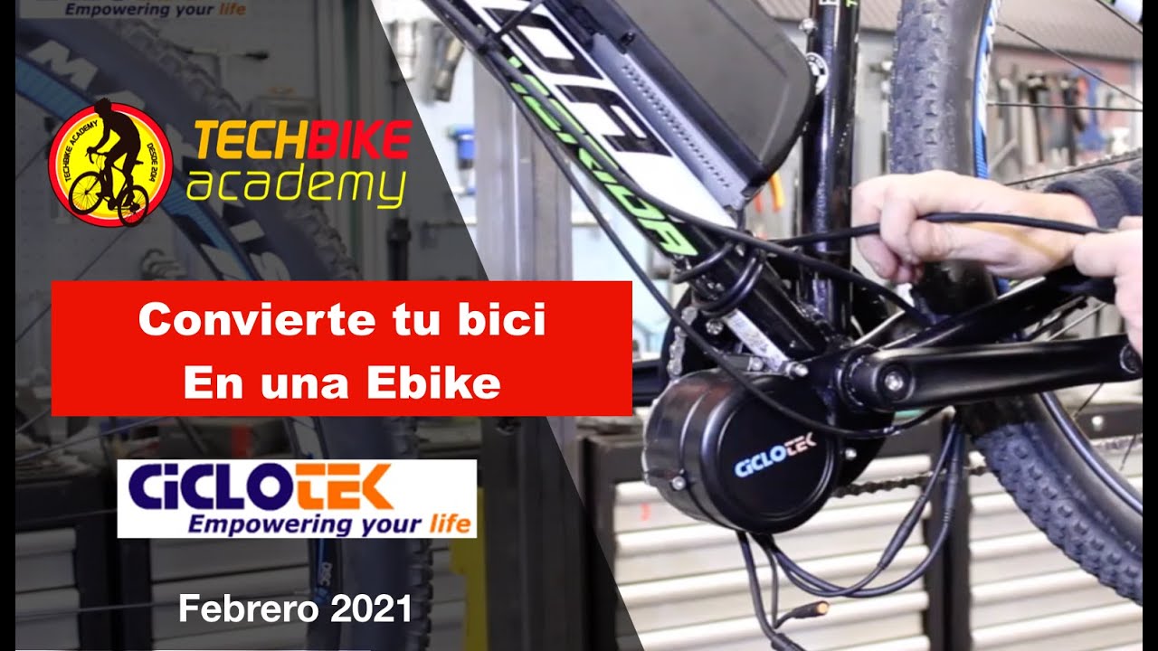 Watch Convierte tu bicicleta en una Ebike con el motor Central de Ciclotek Now Convierte tu bicicleta en una Ebike con el motor Central de Ciclotek