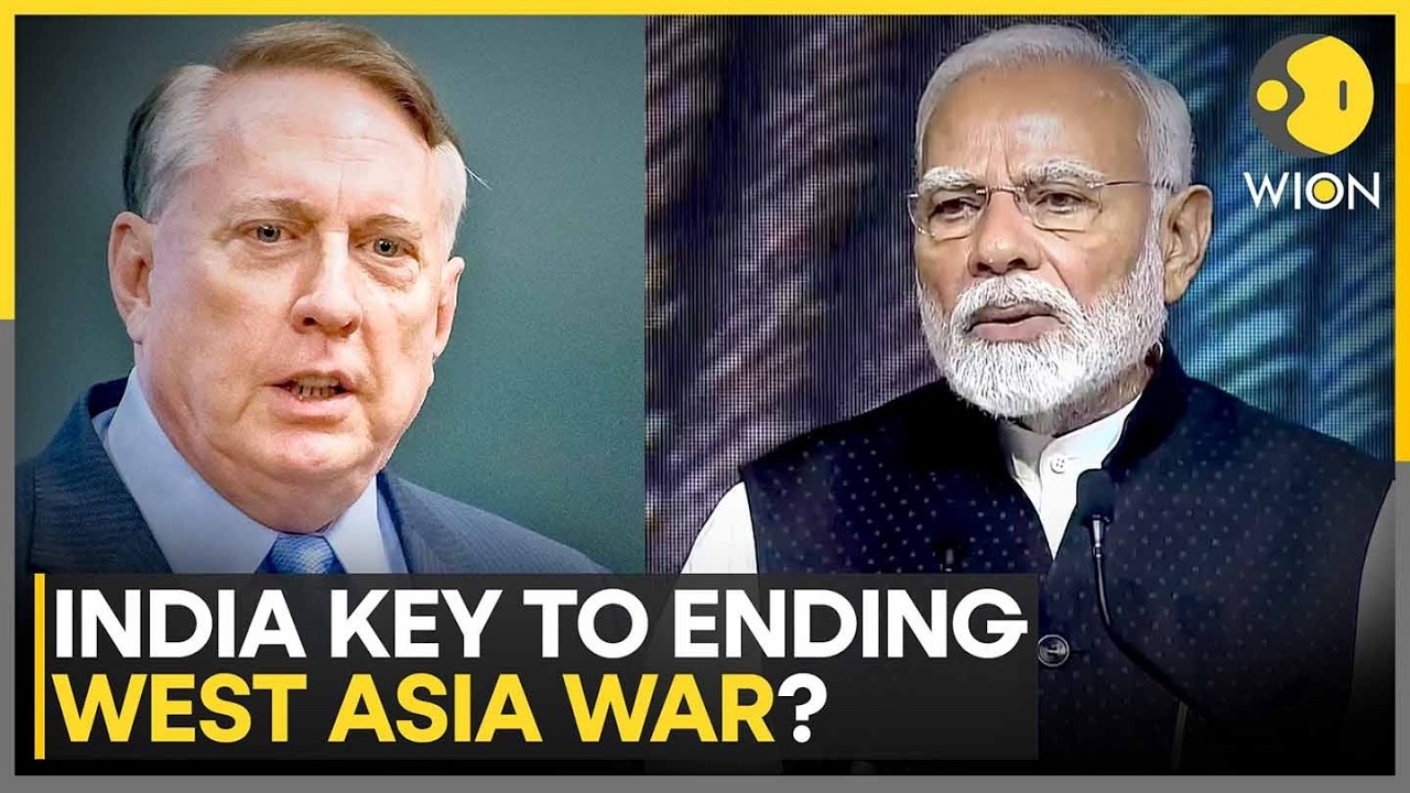 US- Iran War: Douglas MacGregor Says India’s Role Crucial To Ending Escalating West Asia War | WION
