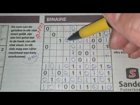 Let's start the countdown,  2 days. (#3899) Binary Sudoku  part 1 of 3 12-29-2021