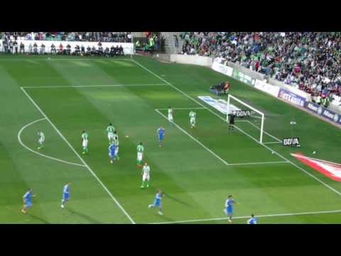 Gol de Gareth Bale libre directo (0-2) Betis - Madrid 2014