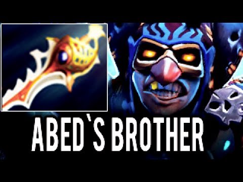 This is Abed`s Brother? MEEPO Micro Skill with Divine At GOD MODE Dota 2