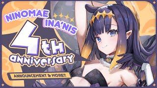 HAPPY 4TH ANNIVERSARY!!!! Exciting Announcement & 2.0 Reveal!!!! #InaInaInaIna #myth4EVER (1:23:48) Thumbnail for HAPPY 4TH ANNIVERSARY!!!! Exciting Announcement & 2.0 Reveal!!!! #InaInaInaIna #myth4EVER (1:23:48)