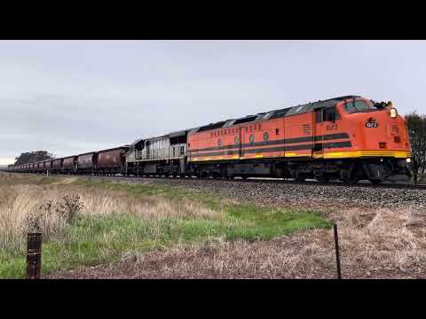 CLF2 leading 9349 at Stockinbingal