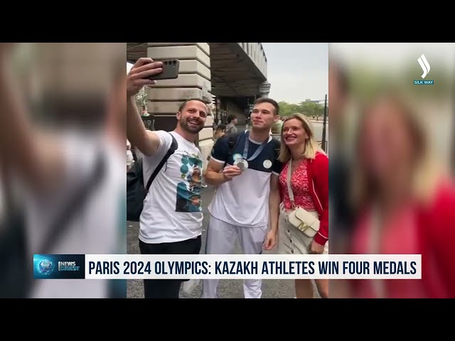 Гимнаст Нариман Құрбанов Париж олимпиадасында күміс жүлде алды