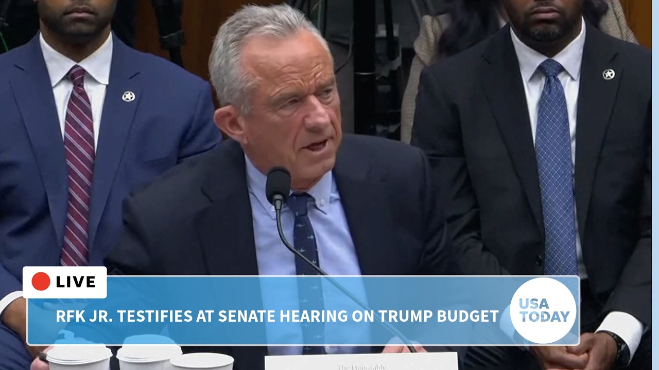 Live: RFK Jr. testifies on Trump's HHS budget in Senate Finance committee